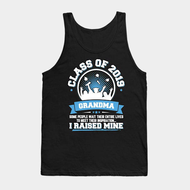 Proud Grandma Of A Class Of 2019 Graduate Tank Top by trendingoriginals